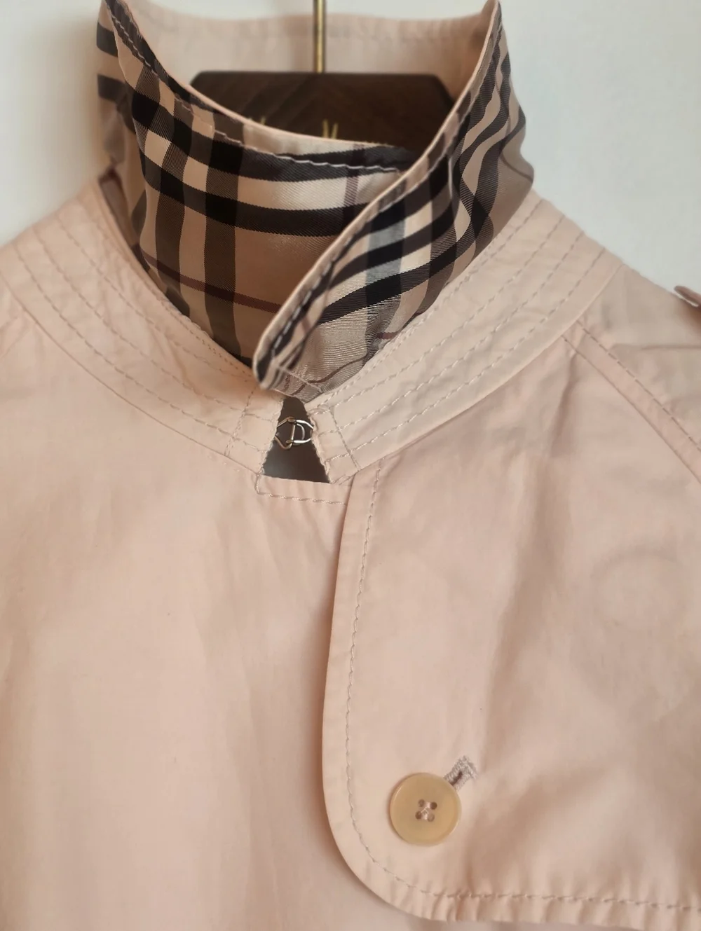 Burberry PINK Rain Coat Size 8 - Picture 13 of 16